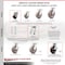 Service Caster 4 Inch Kingpinless High Temp Phenolic Caster Brakes/Swivel Locks 2 Rigid, 2PK SCC-KP30S420-PHRHT-SLB-BSL-2-R-2 - alternate 2
